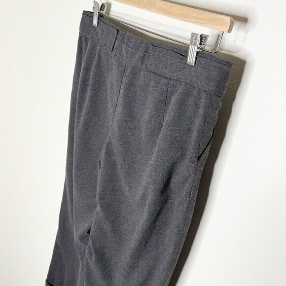 Anthropologie Cartonnier Gray Flannel Ankle Trousers - Women’s US 8 - Picture 7 of 11